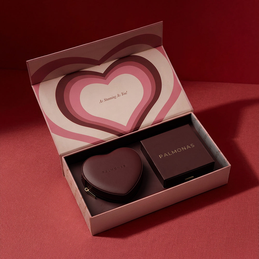 Hearts all over valentine gift box