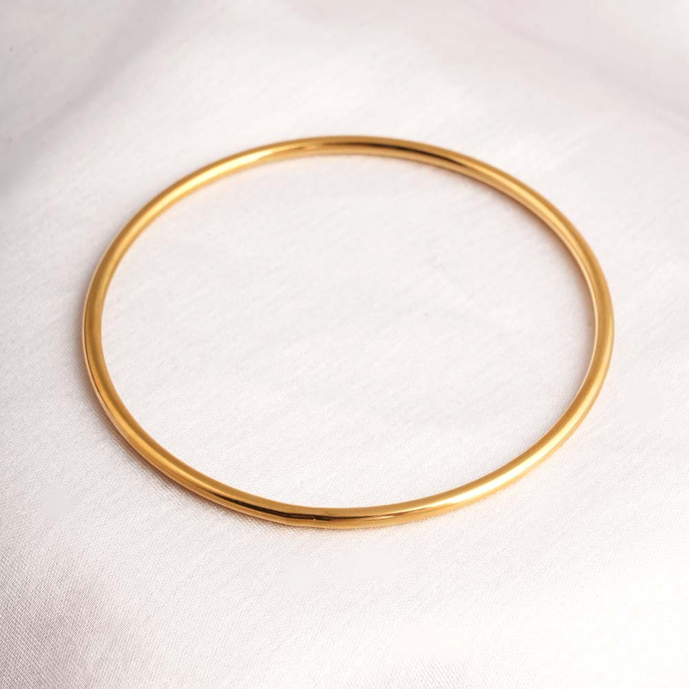 Slim Golden Bangle