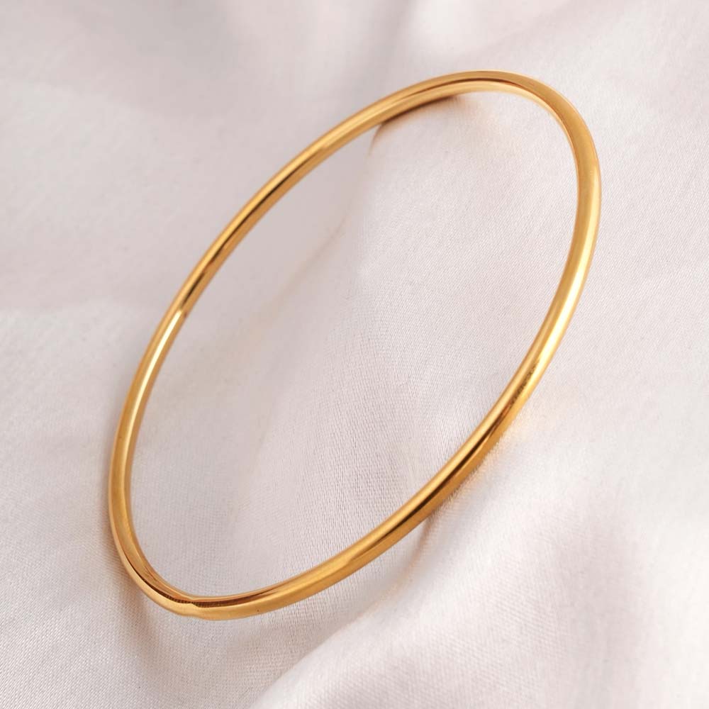 Slim Golden Bangle
