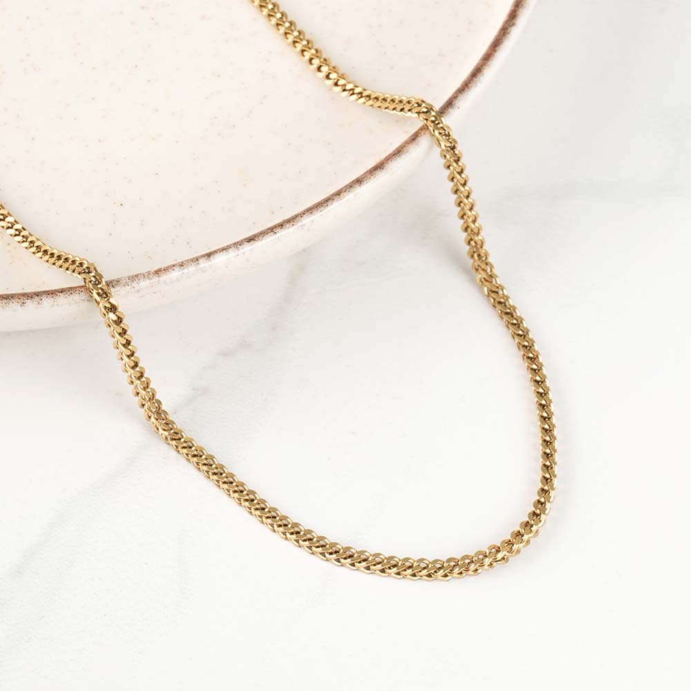 Rounded Link Statement Chain for Men