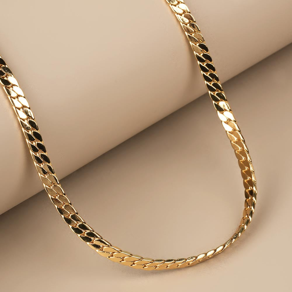 Sleek Flat Chain for Men
