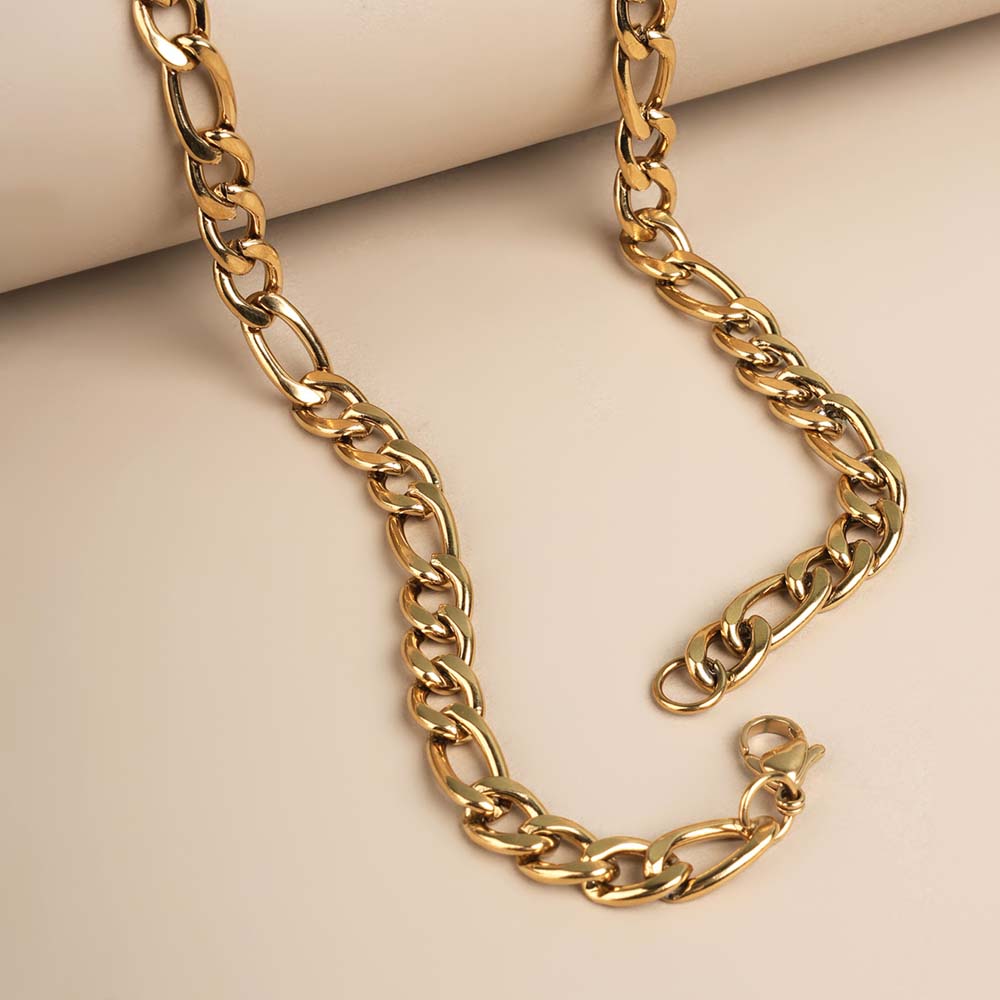Gold Figaro Chain for Men