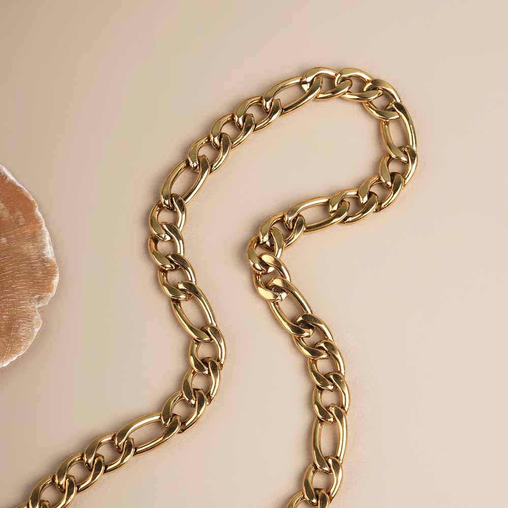 Gold Figaro Chain for Men