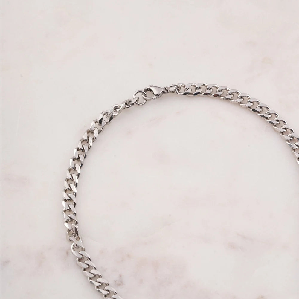 Bolt Signature Silver Cuban Chain - 2