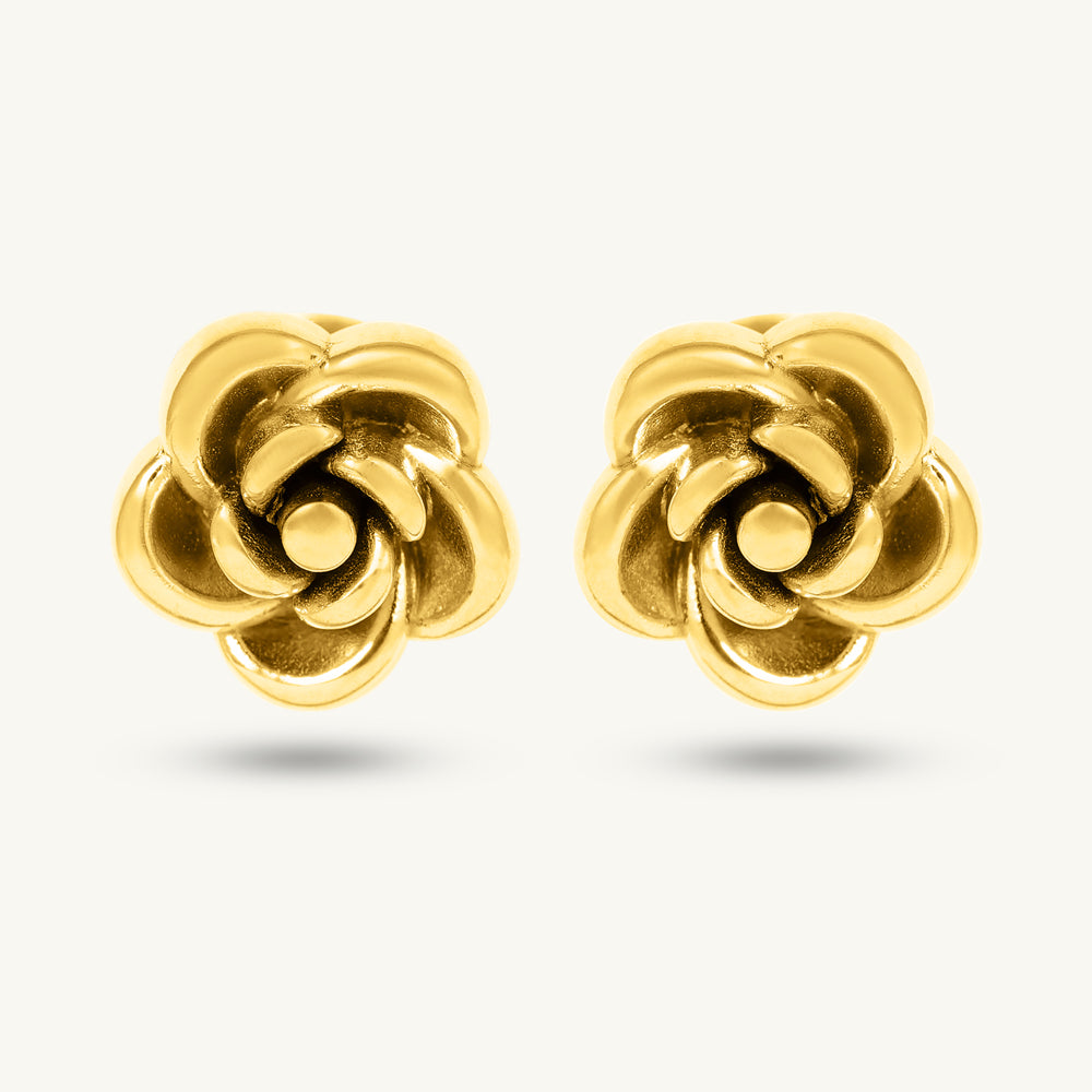 Petalia Gold Studs