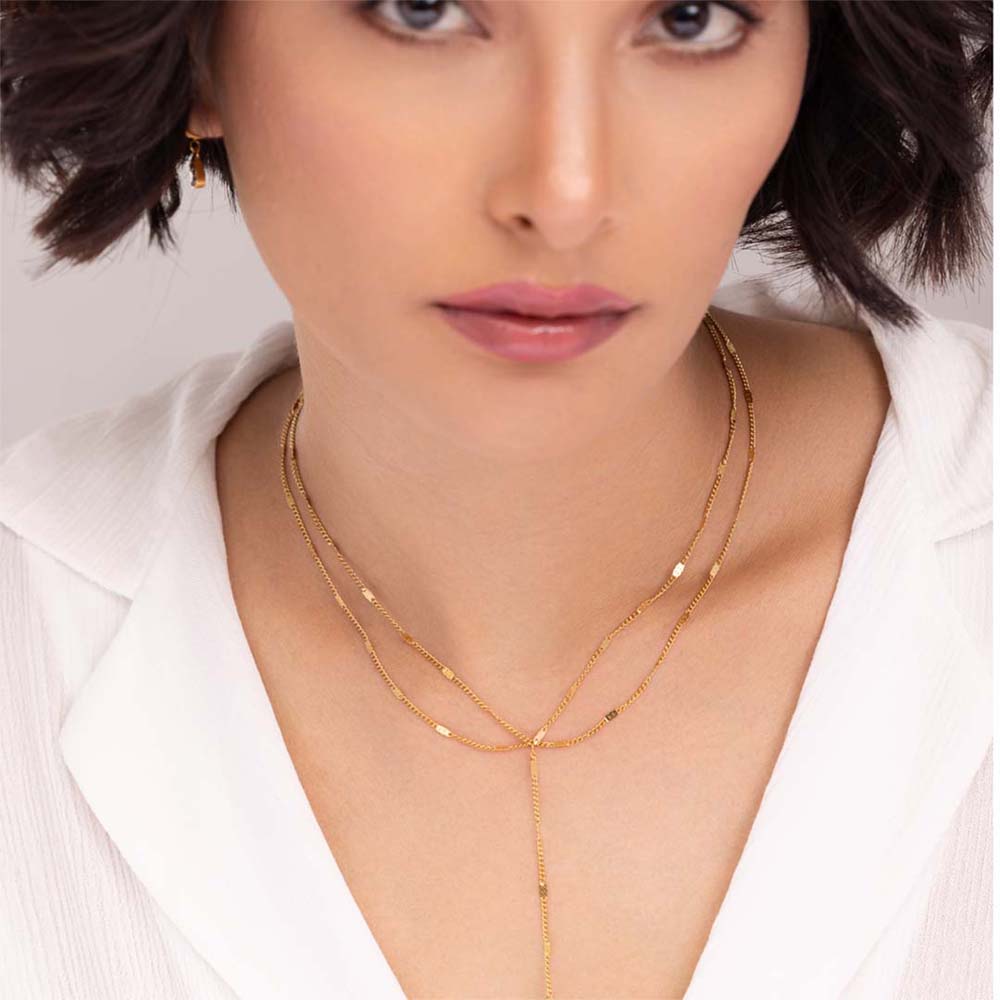 Chic layered necklace