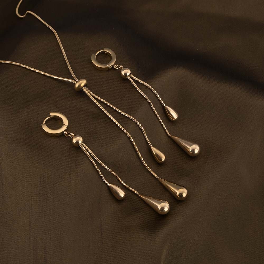 Dangling teardrop set