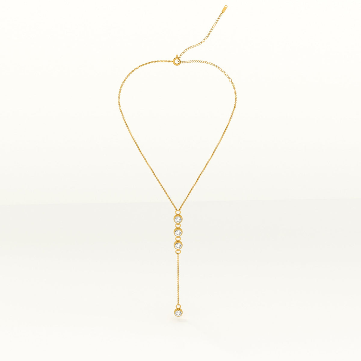 Sparkling elegance stone necklace