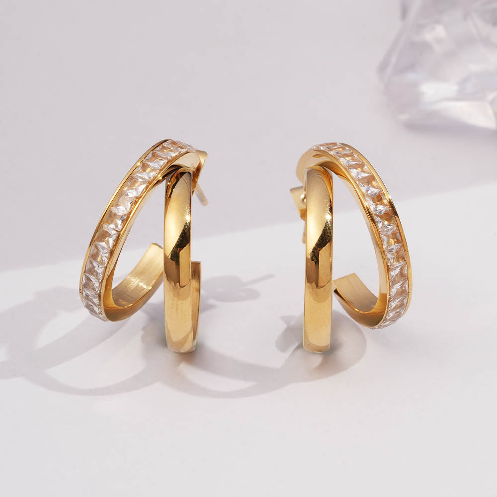 Duo lustre hoops
