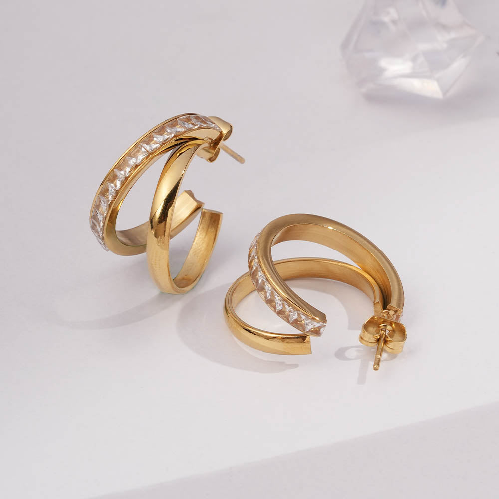 Duo Lustre Hoops