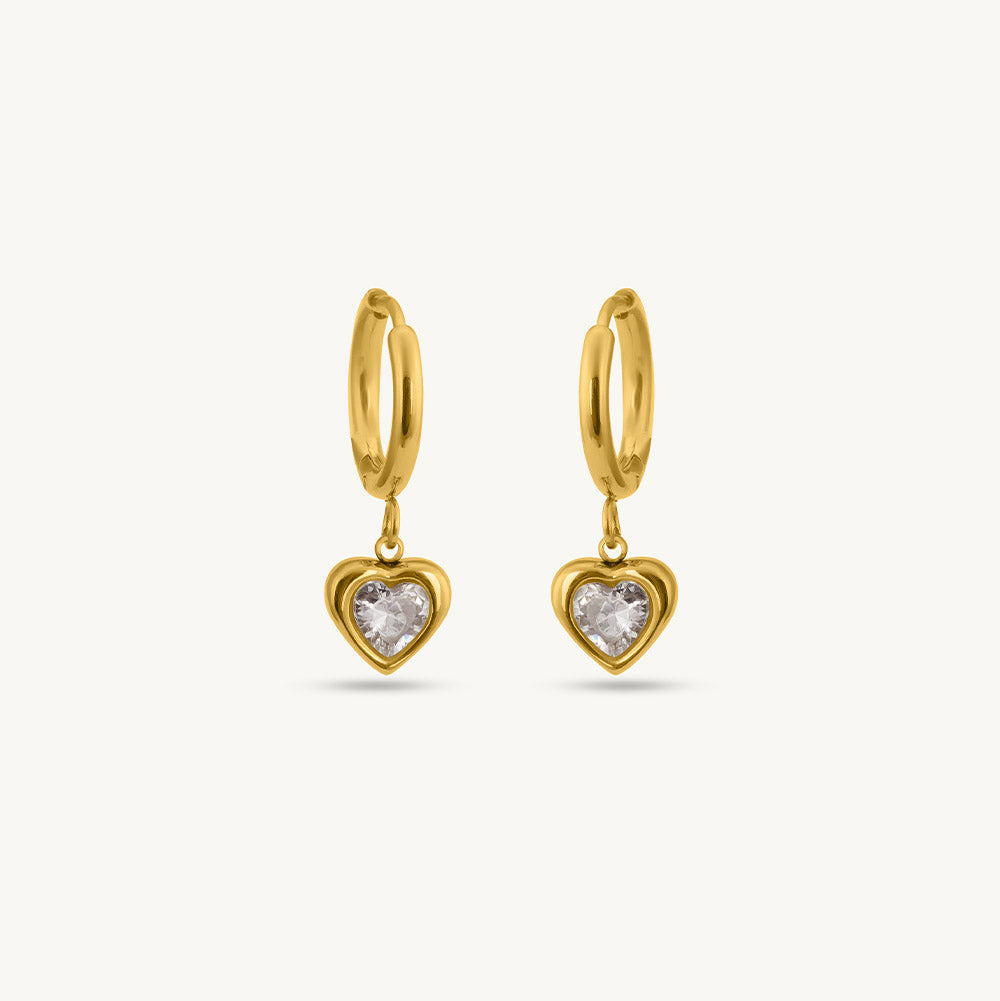Gemini Heart Hoops