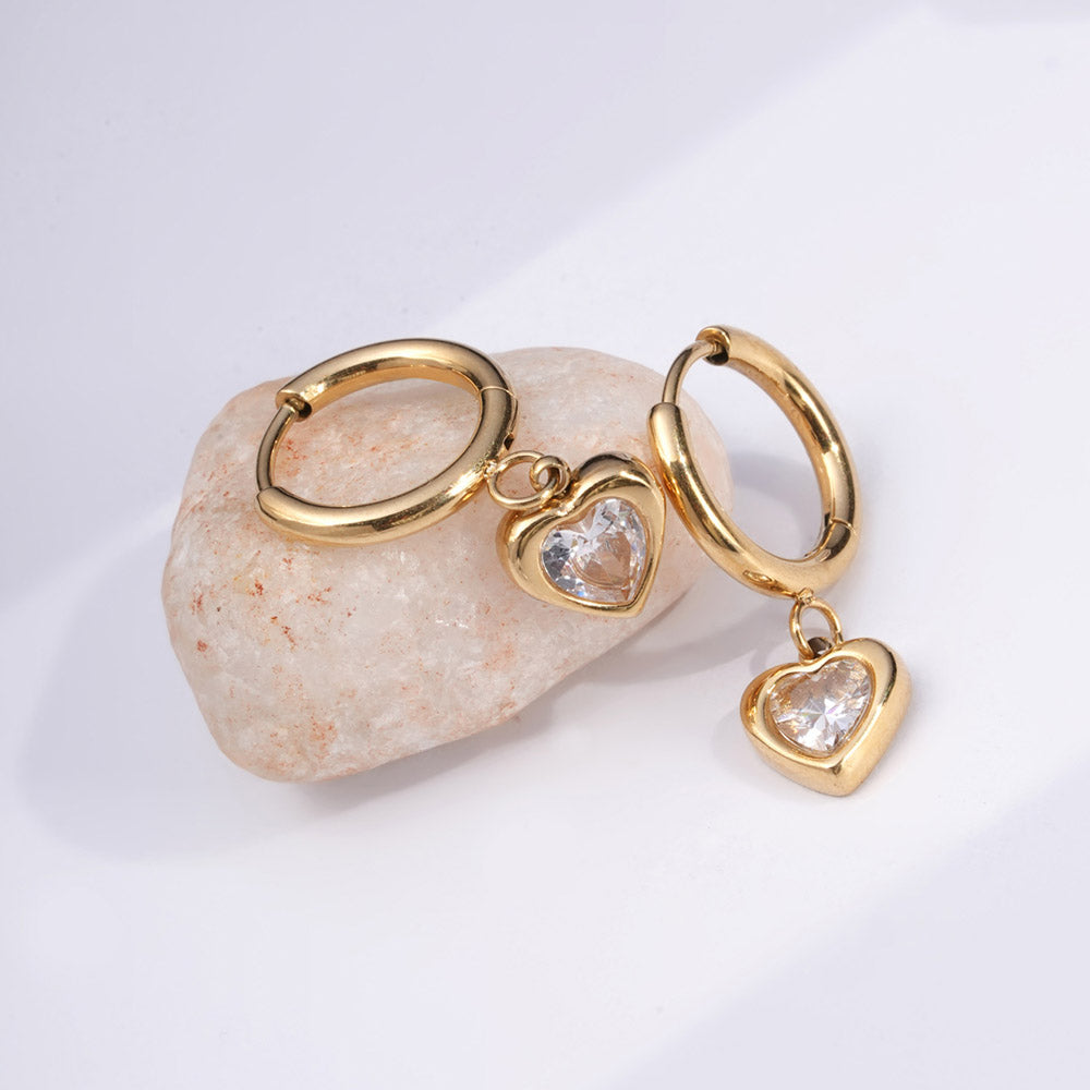 Gemini Heart Hoops