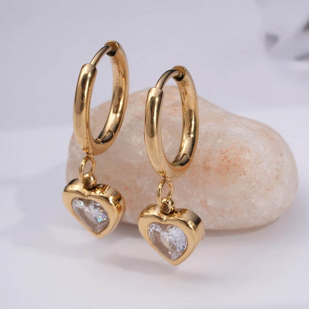 Gemini Heart Hoops