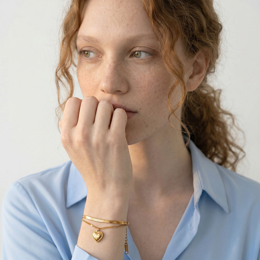 Love Layered Bracelet