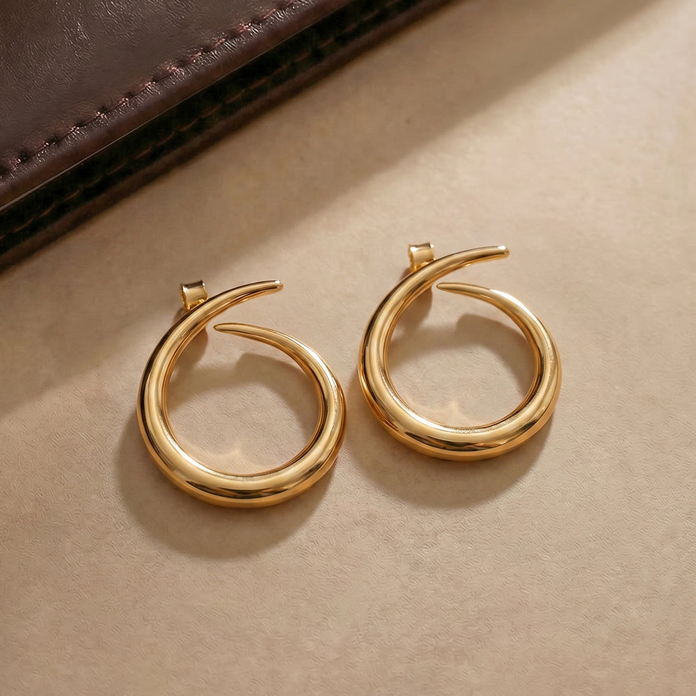 Minimalist Hoop Earrings