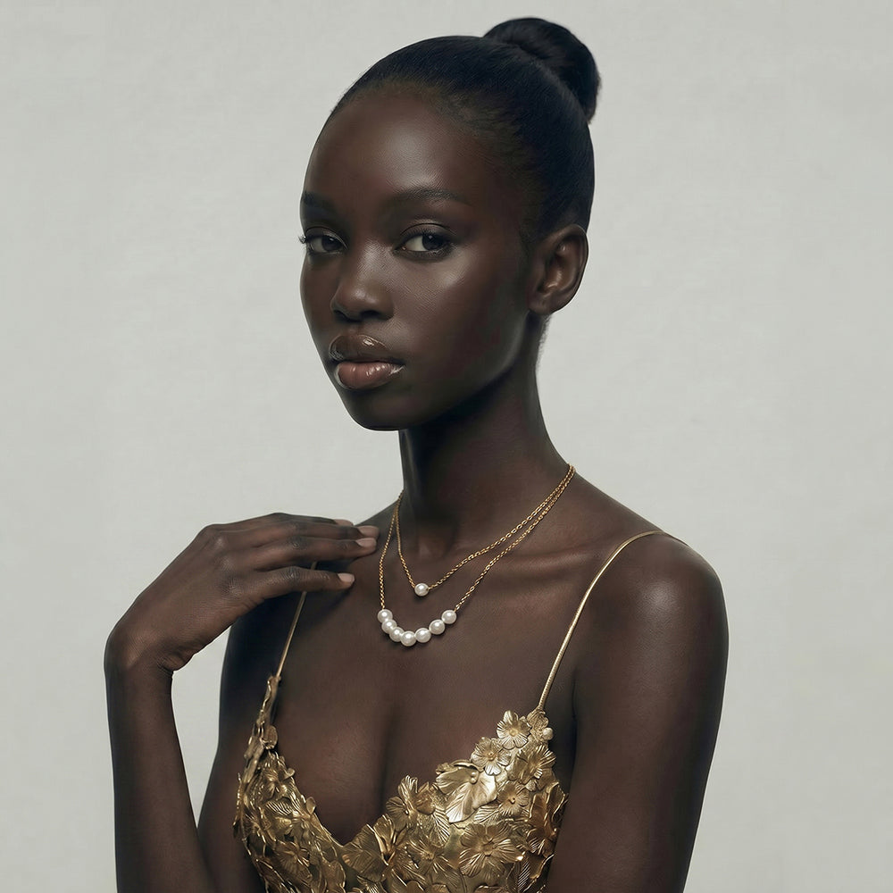 Ivory Pearl Layer Necklace