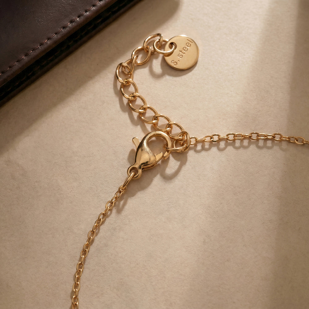Petite Trio Pear Stone Bracelet