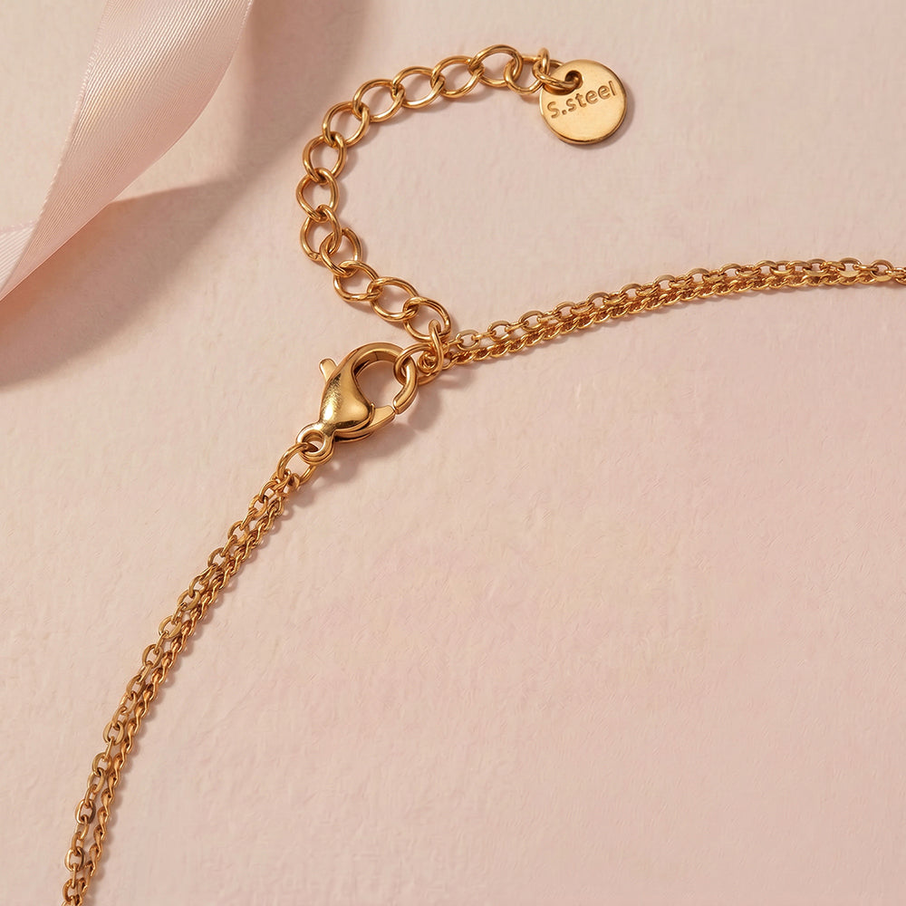 Layered Drift Lariat Necklace