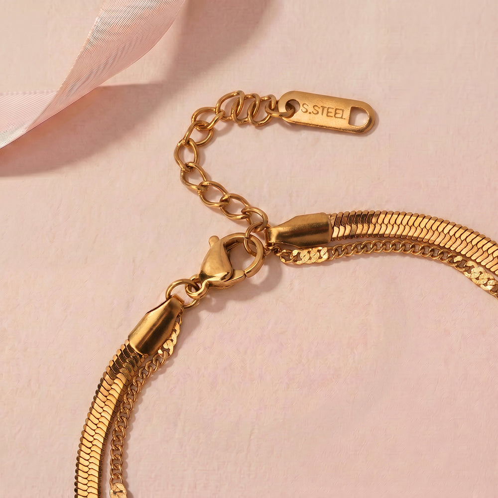 Love Layered Bracelet