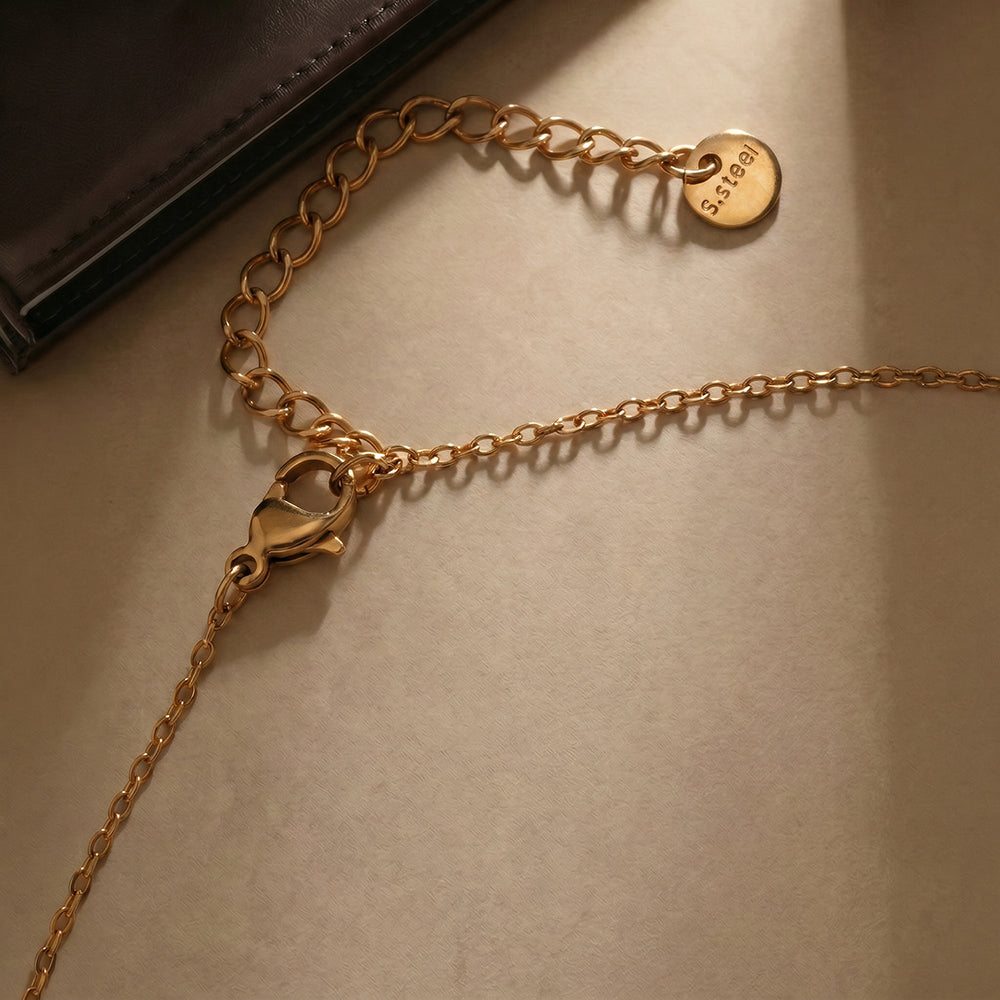 Dual Marine Glow Charm Necklace