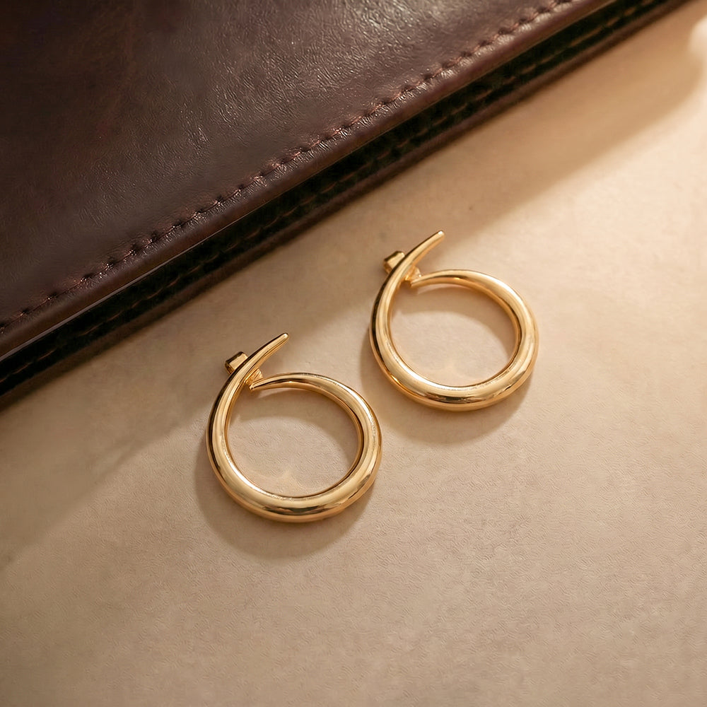 Minimalist Hoop Earrings