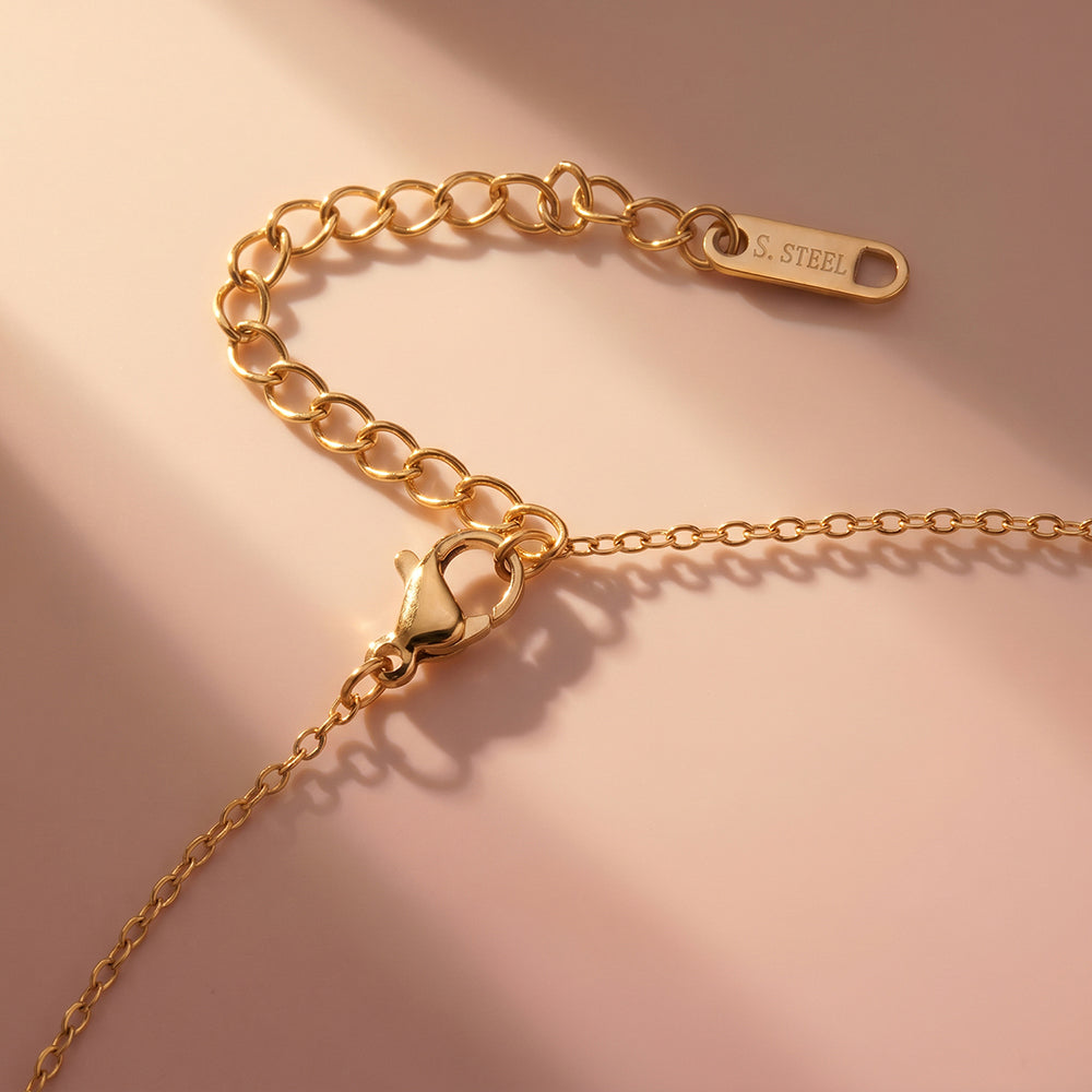 Trio Spark Accent Pendant Necklace