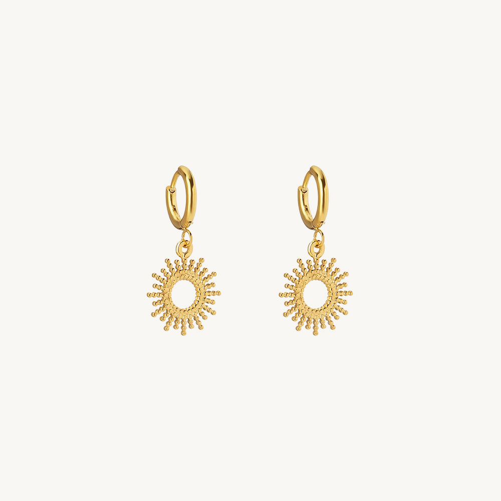 Helio Crest Drop Earrings