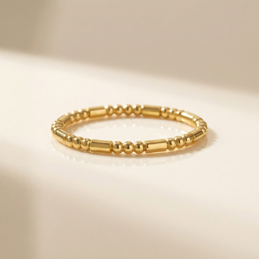 Golden Stream Bangle Bracelet