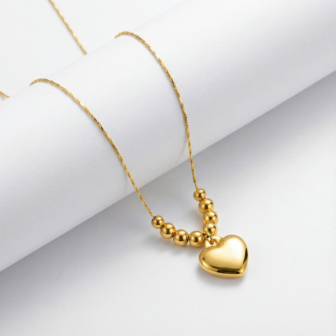 Classic Heart Charm Necklace