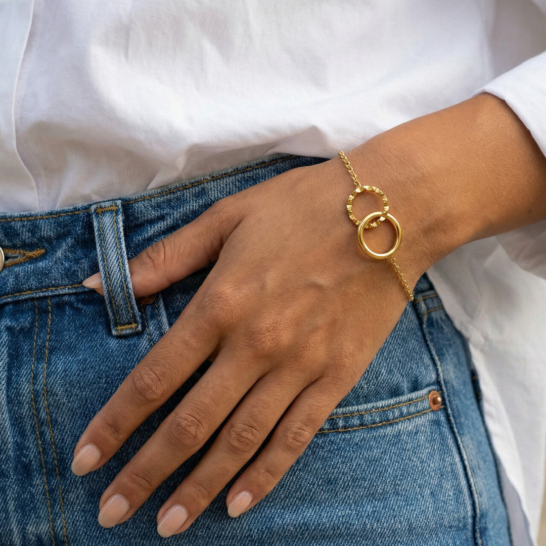 Double Rings Bracelet