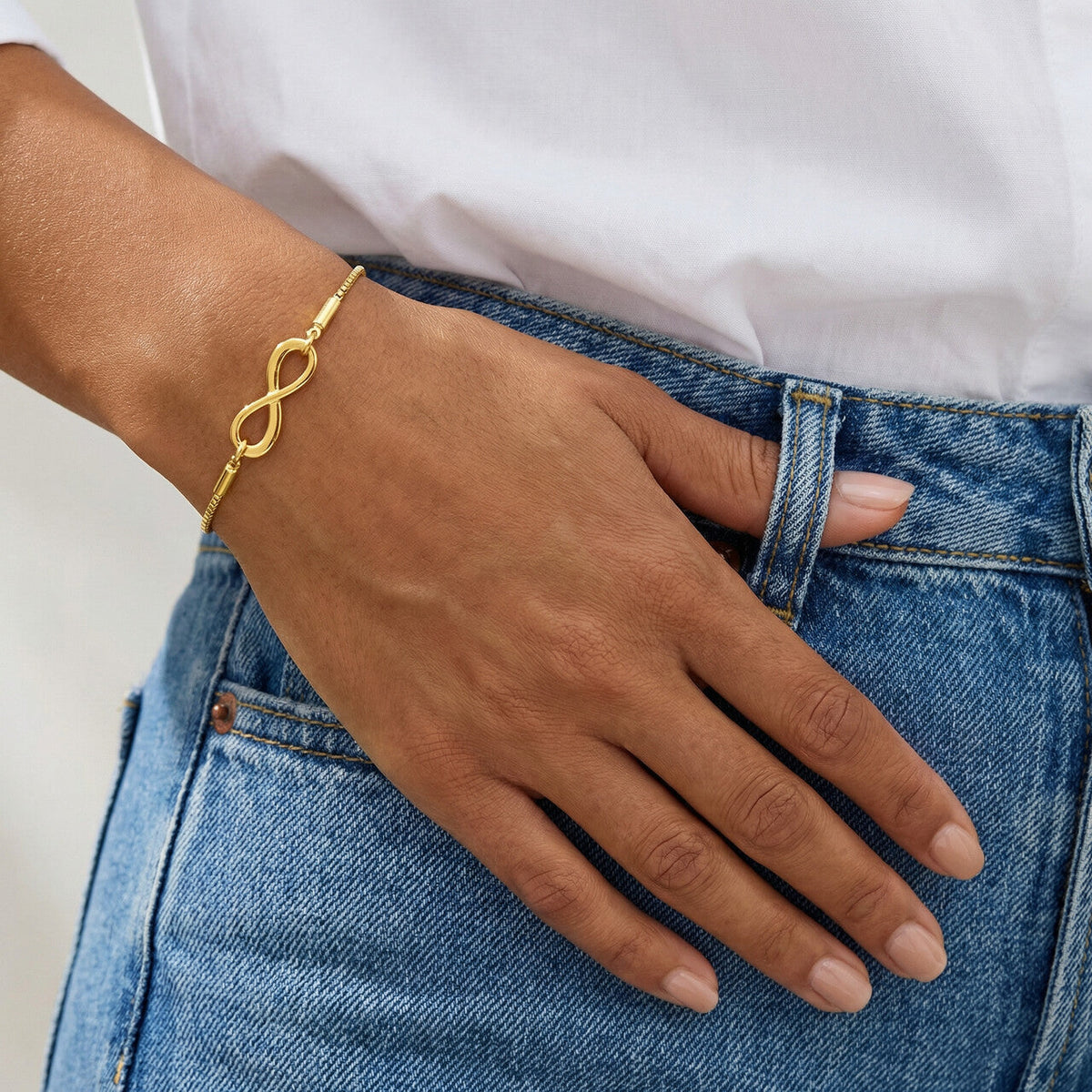 Infinity wish bracelet