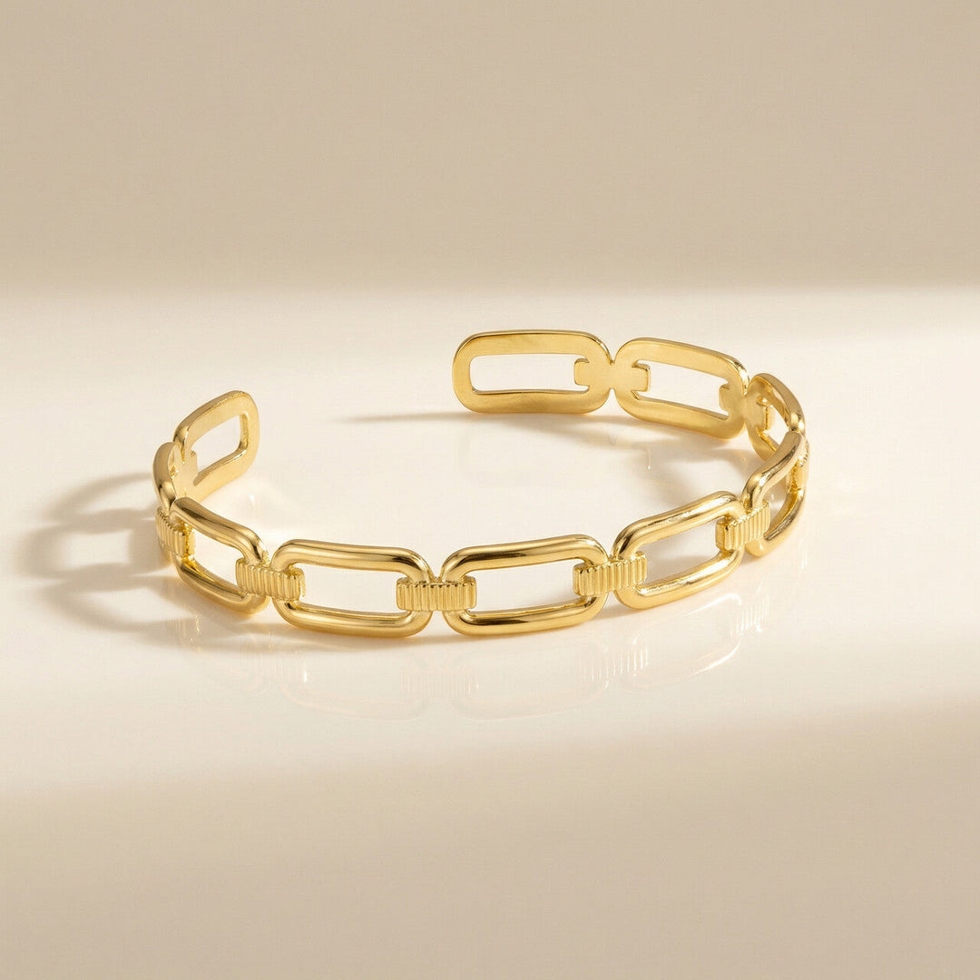 Minimalist Gold Link Bracelet