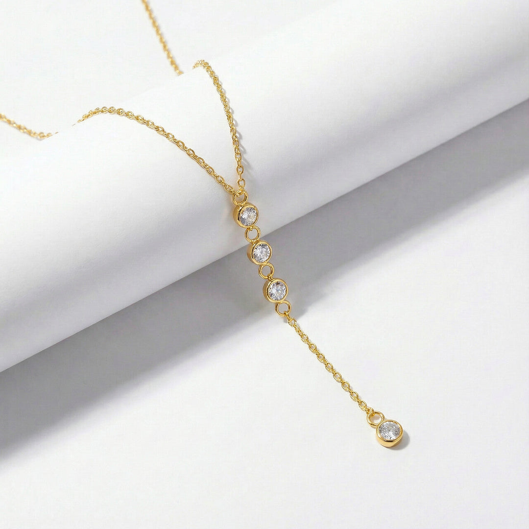 Sparkling Elegance Stone Necklace