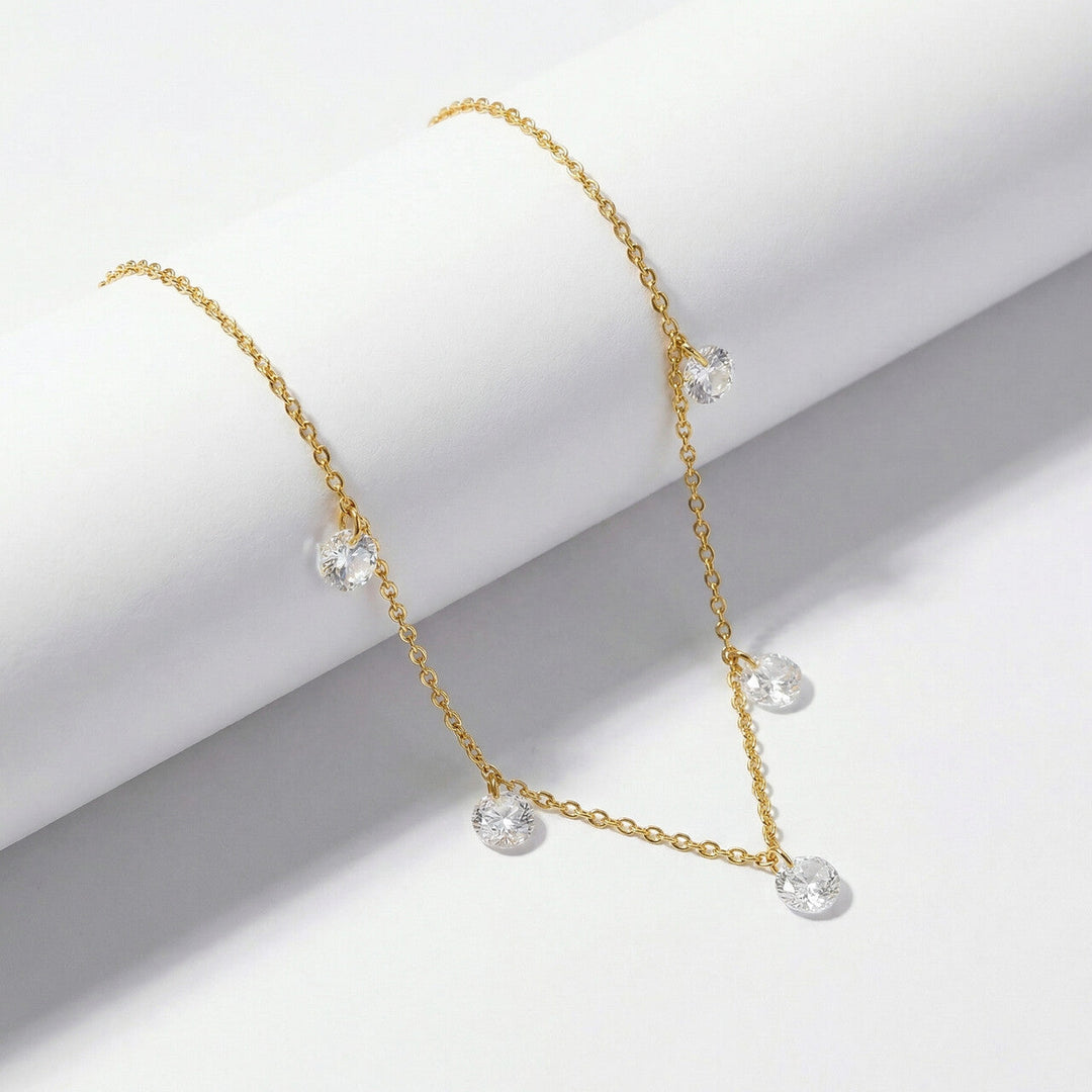 Diamond Dreams Gold Necklace