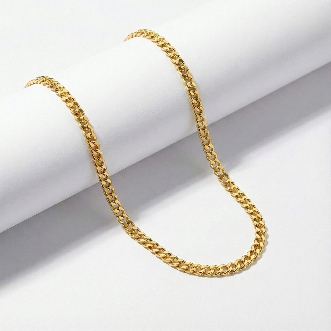 Rounded Link Statement Chain for Men
