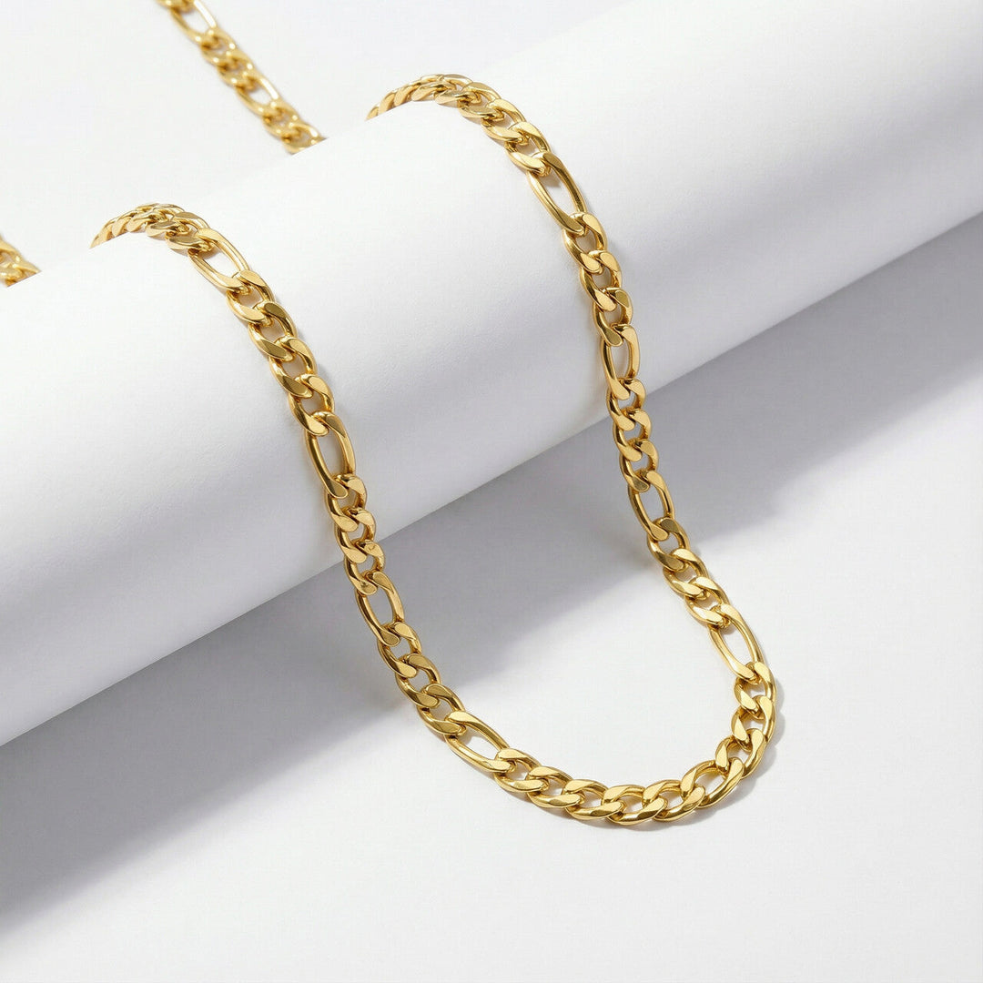 Gold Figaro Chain for Men